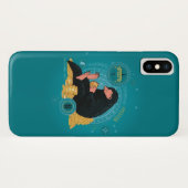 Cartoon NIFFLER™と金ゴールドコイン Case-Mate iPhoneケース (裏面(横))