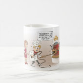 Cartoon; Opletten met tijgerbrood コーヒーマグカップ (中央)