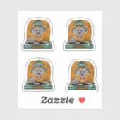 Cartoon Orangutan dj シール (シート)