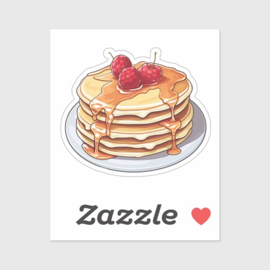 Cartoon pancake シール (シート)