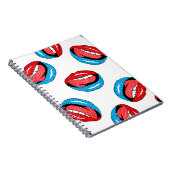 Cartoon Patch Badges:レトロ ポップ・アートの ノートブック (右側)