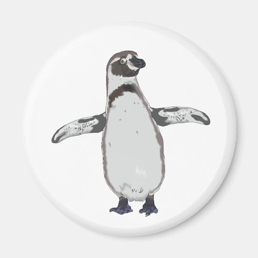 Cartoon Penguin マグネット (正面)