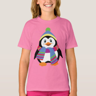 cartoon penguin tシャツ