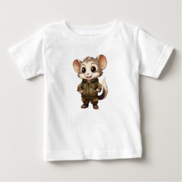 Cartoon Possum Toddler Fine Jersey T-shirt ベビーTシャツ