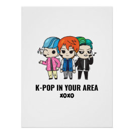 Cartoon Poster | Character Illustration ポスター