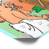 CARTOON SAUNA POSTER機能Toivo & Eino ポスター (角)