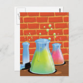 Cartoon Science実験 ポストカード (正面/裏面)