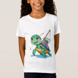 Cartoon Sea Turtle T-Shirt Tシャツ
