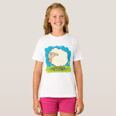 Cartoon Sheep Tシャツ (正面フル)