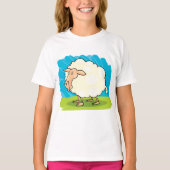 Cartoon Sheep Tシャツ (正面)
