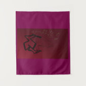 Cartoon Sketch  タペストリー (正面)