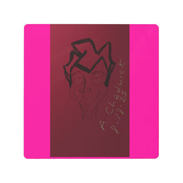 Cartoon Sketch  メタルプリント