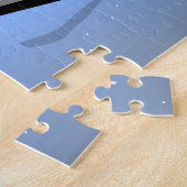 Cartoon Snta Express Postcard ジグソーパズル (側面)