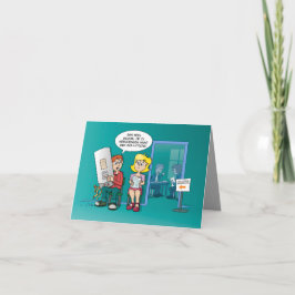 cartoon; solliciteren met een cv カード