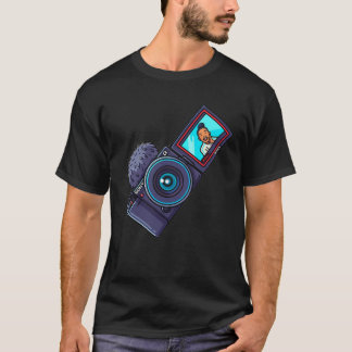 Cartoon Sony ZV-E10 T-Shirt Tシャツ