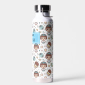Cartoon Space Back to School Supplies Teachers ウォーターボトル (左面)