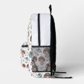 Cartoon Space Back to School Supplies Teachers  プリントバックパック (右)