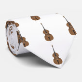 Cartoon Style Double Bass ネクタイ (ロール)