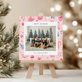 Cartoon Style Pastel Illustrations Holiday Card シーズンカード