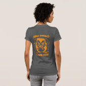 Cartoon Tasmanian Devil "Mess Around and Find Out" Tシャツ (裏面フル)