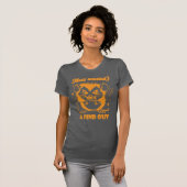Cartoon Tasmanian Devil "Mess Around and Find Out" Tシャツ (正面フル)