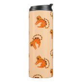 Cartoon Tigers:子どものヴィンテージプリント タンブラー (回転左)