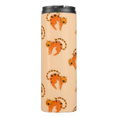 Cartoon Tigers:子どものヴィンテージプリント タンブラー (裏面)