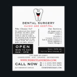 Cartoon Toothロゴ、歯科、歯医者広告の チラシ<br><div class="desc">Cartoon Toothロゴ、歯科、Business Card Store広告による歯科医のチラシ。</div>