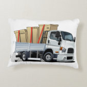 Cartoon truck アクセントクッション (裏面)