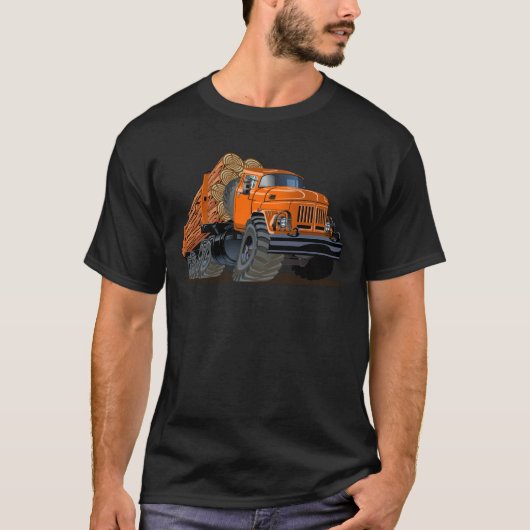 Cartoon truck tシャツ (正面)