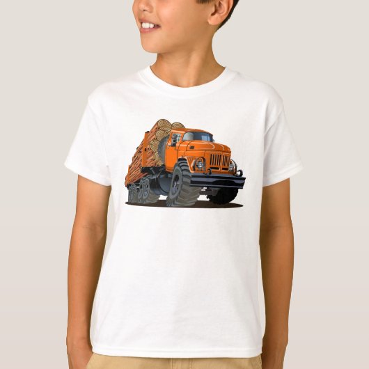 Cartoon truck tシャツ (正面)