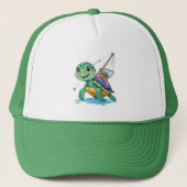  Cartoon Turtle Kids Hat キャップ (正面)