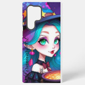 Cartoon Twilight Witch Samsung Galaxyケース (裏面)