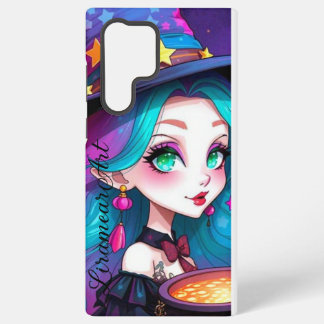Cartoon Twilight Witch Samsung Galaxy S22 Ultraケース