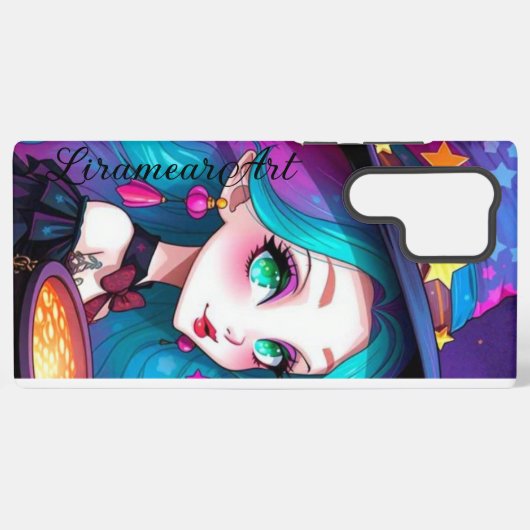 Cartoon Twilight Witch Samsung Galaxyケース (裏面横)