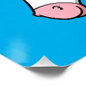 Cartoon UnicornとBigfoot 信じ in YOU（英語） ポスター (コーナー)