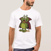 Cartoon Vampire Frog T-shirt Tシャツ (正面)