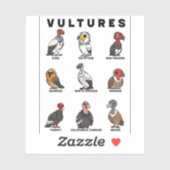 Cartoon Vultures of the Worlds シール (シート)