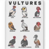 Cartoon Vultures of the Worlds シール (正面)