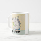 Cartoon Warthag「ゲートキーパー」 コーヒーマグカップ (正面左)