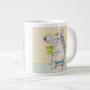 Cartoon Warthogのマグ。 ジャンボコーヒーマグカップ