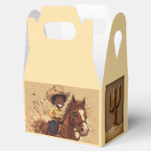 Cartoon Western Ride Tall Cowboy フェイバーボックス (オープン)
