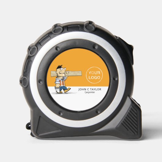 Cartoon Workman、Carpentry、Carpenter メジャー (正面)