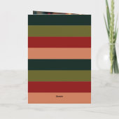 Cartoon Xmas Kittens Meowy Christmas Cat Photo シーズンカード (裏面)