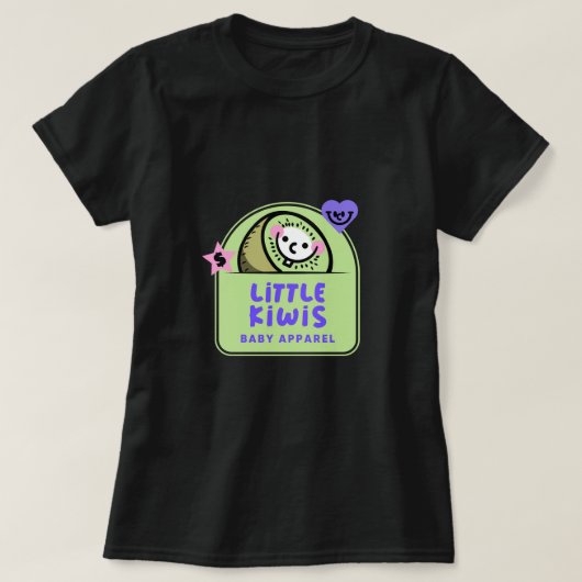 CartoonLogo|CuteCharacter|Mascot|Tiger|Nursery Tシャツ (デザイン正面)