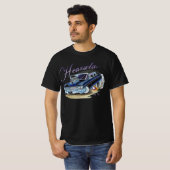 CARtoonsは1963 Cadillac Hearse Tシャツにスタイルを設定 Tシャツ (正面フル)