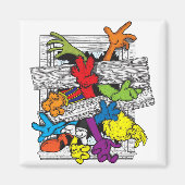 Cartoons Attack マグネット (正面)