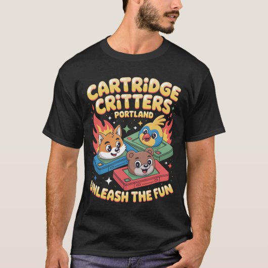 Cartridge Critters Tシャツ (正面)