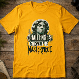 Carve Your Destiny - 励ましのタイポグラフィ Tシャツ