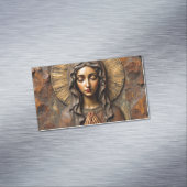 Carved Devotion  Wooden Mary マグネット名刺 (インサイチュ)